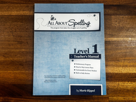 AAS Level 1 Teacher's Manual (Non Color Edition)
