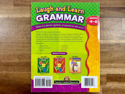 TCR Laugh and Learn Grammar Grades 4-6