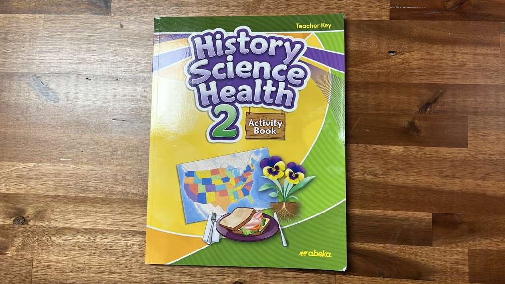Abeka History Science Health 2 Activity Book Teacher Key - VG