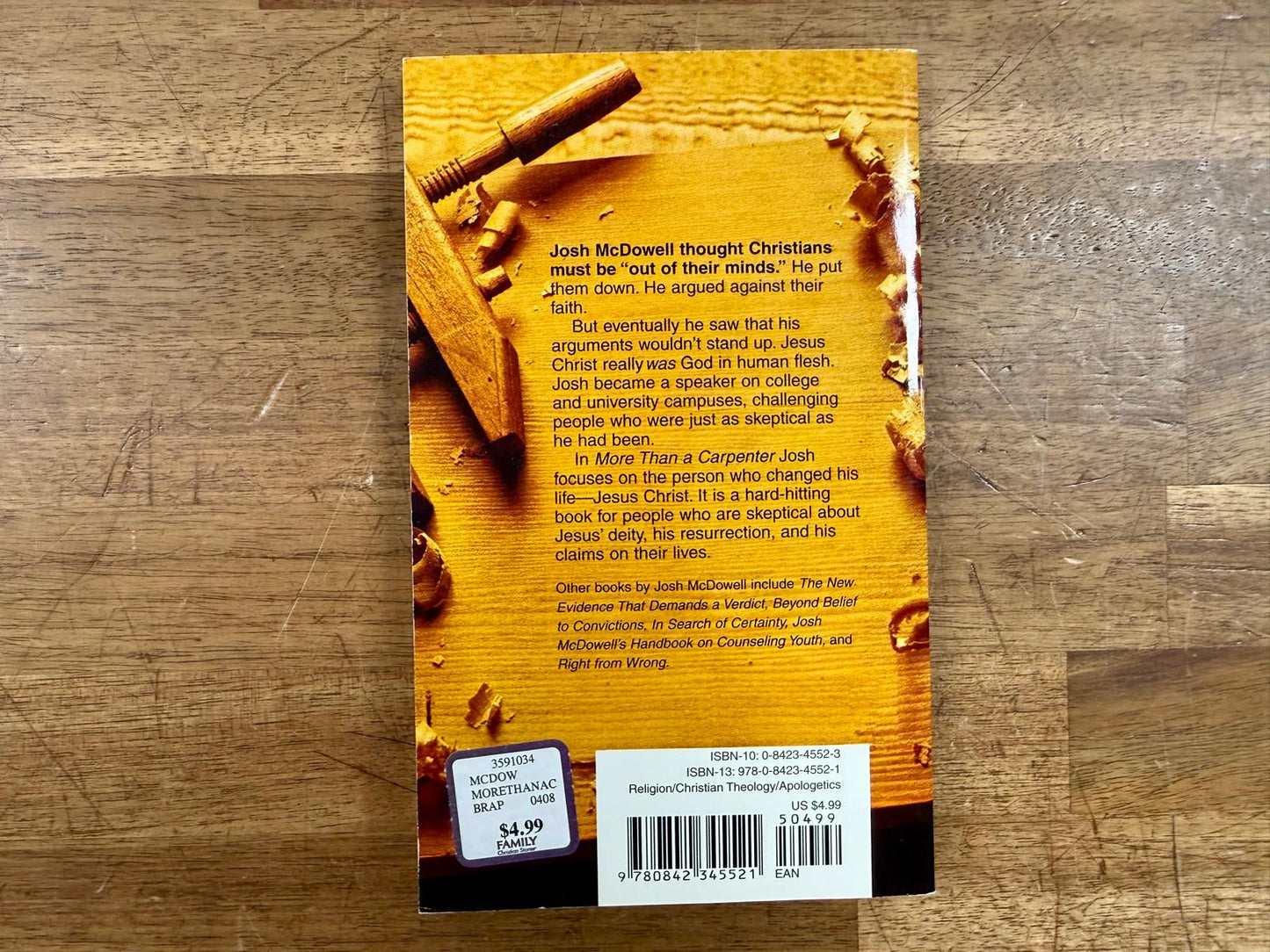 More Than a Carpenter - Josh McDowell, Good