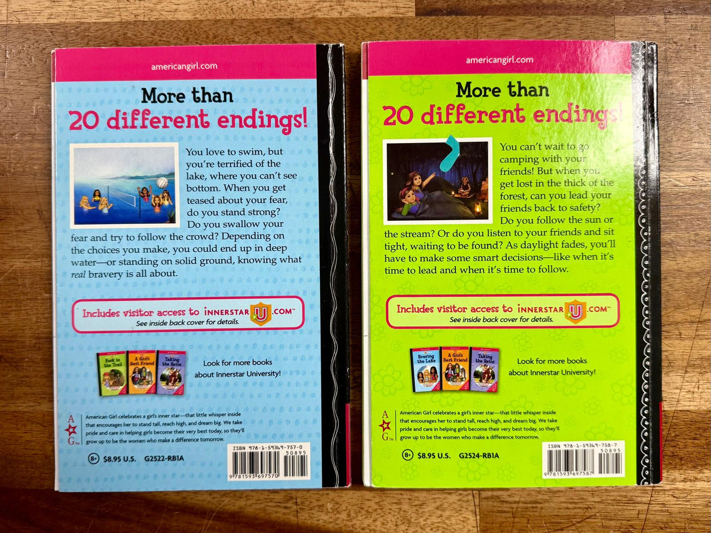 AmericanGirl Fork in the Trail & Braving the Lake