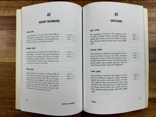 Listen My Children and You Shall Hear Lot 2 & 3 Betty Kratoville