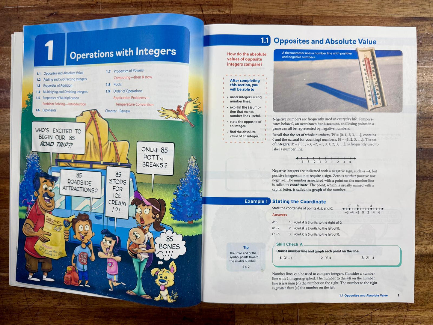 BJU Pre-Algabra 3rd Ed Student Textbook & Handouts - Clean