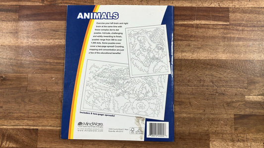 MindWare Extreme Dot to Dot Animals Puzzle