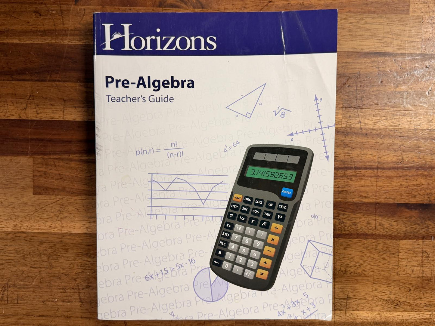Horizons Pre-Algebra Teacher Guide & Tests and Resources