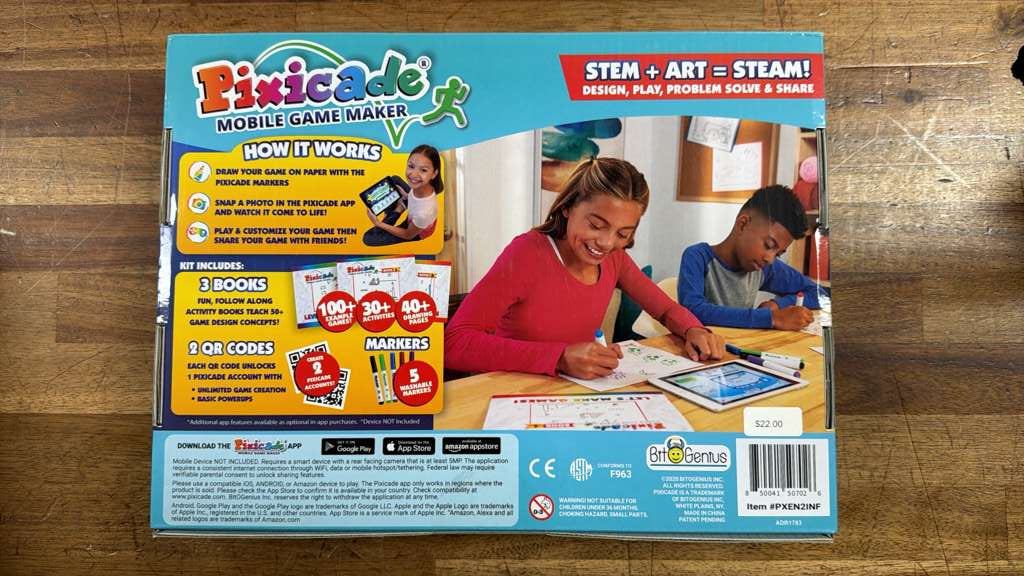 Pixicade Mobile Game Maker - Turn Drawings into Video Games (NEW)