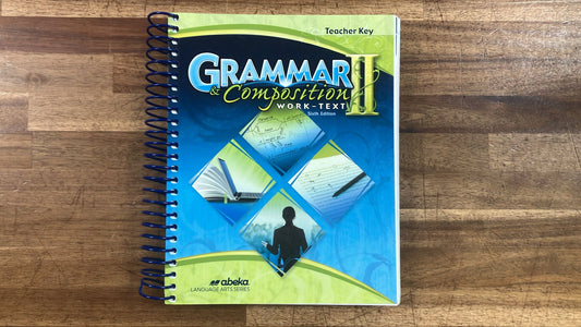 Abeka Grammar & Composition II SET - TchrKy & QuizTstKy