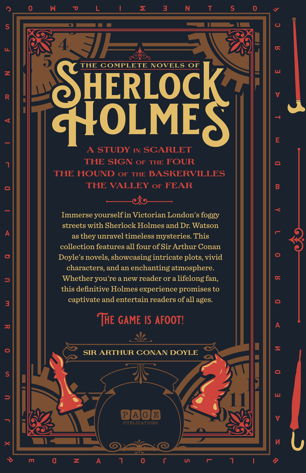 The Complete Novels of Sherlock Holmes (Deluxe Edition)