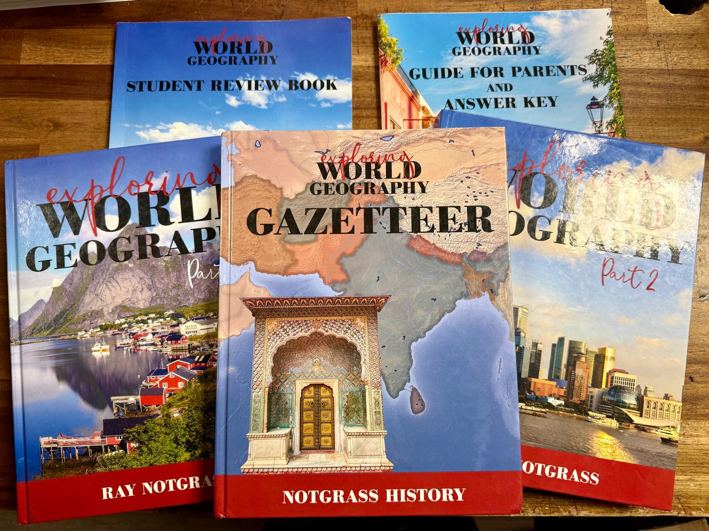 Notgrass Exploring World Geography Set of 5