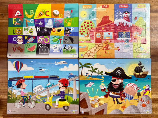 PlayMonster Lot of 8 Child Puzzles - Good & Clean