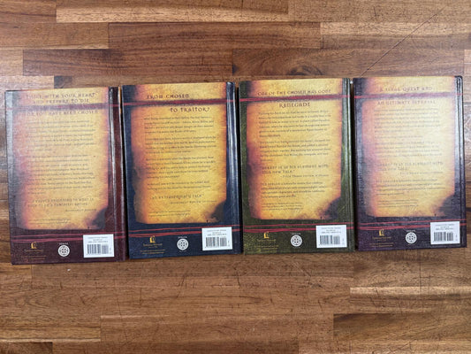 The Lost Books Lot of 4 Vols 1-4 Ted Dekker HC VG