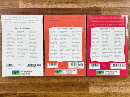 Animal Pride Series Readers Lot 3 - Dave & Pat Sargent - VG