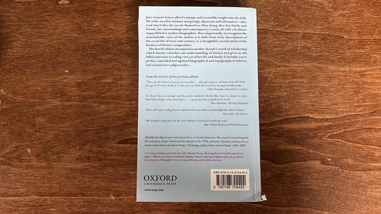 Jane Austen's Letters 4th Ed by Deirdre Le Faye