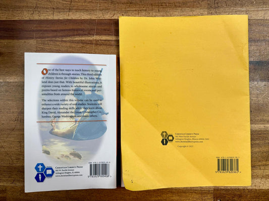 Christian Liberty Press History Stories for Children 3rd Ed Set