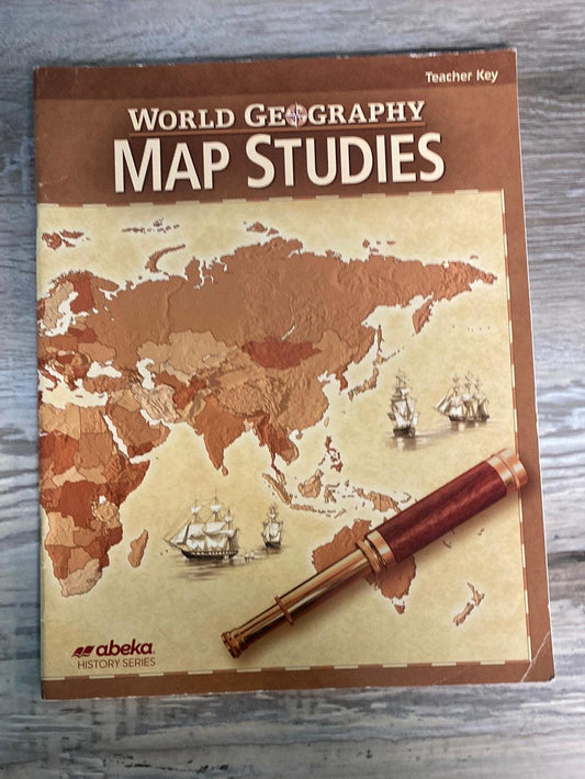 Abeka World Geography 2nd Map Key