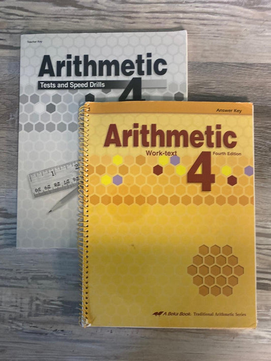 Abeka Arithmetic 4 Answer and Test Key
