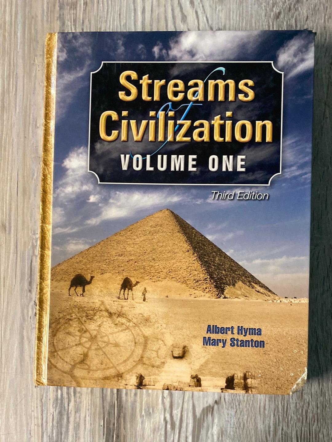 Streams of Civilization Volume One Text & Test 3rd