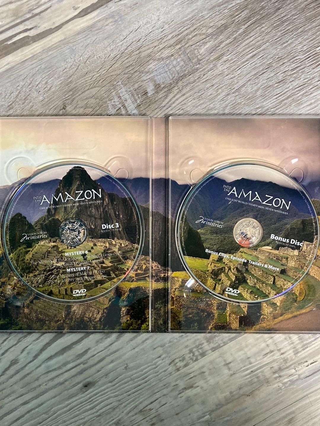 Into The Amazon 4 Disk DVD Set