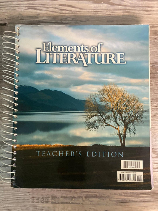 BJU Elements of Literature Text & Teacher