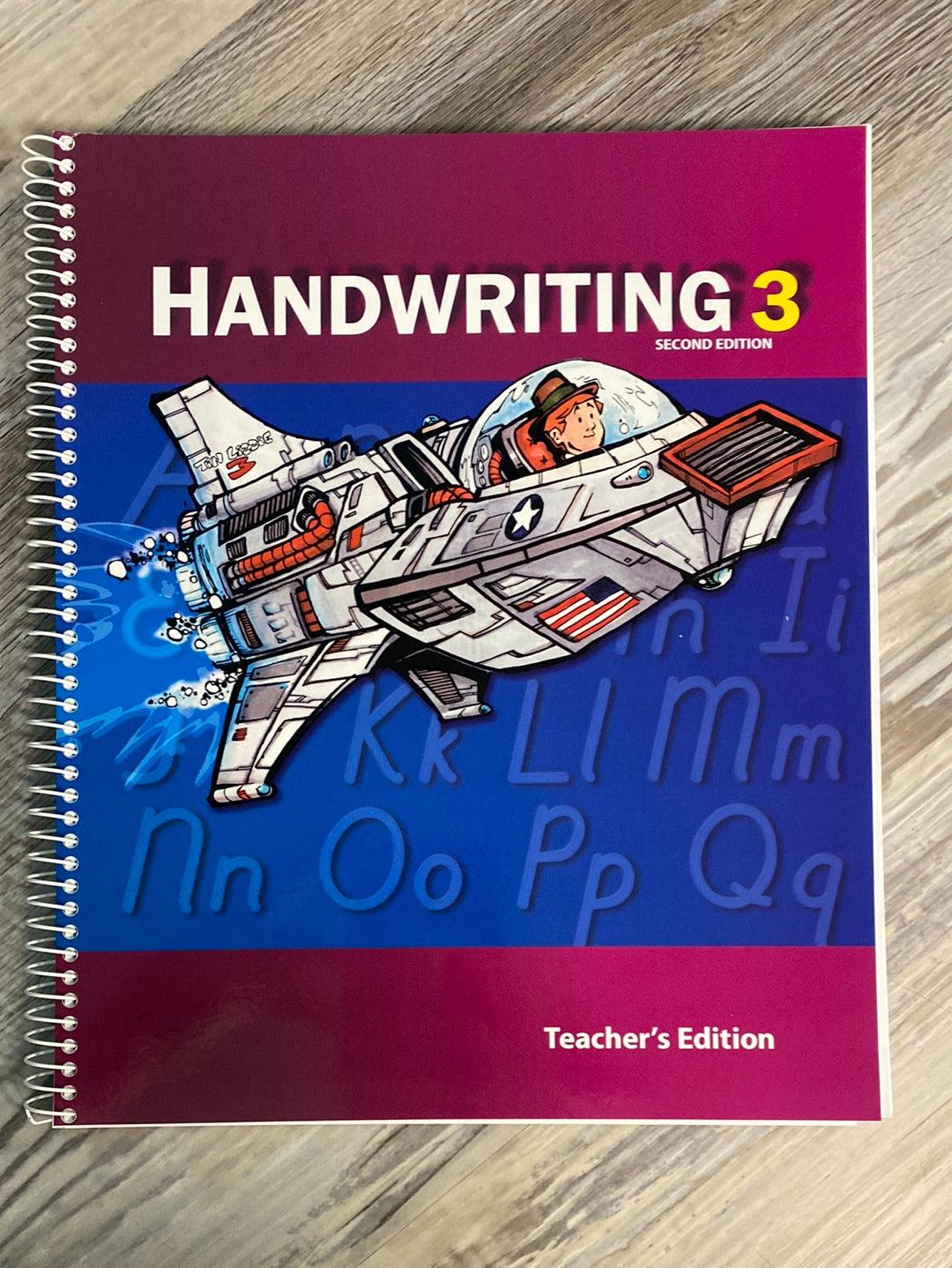 BJU Handwriting 3 2nd Edition Set