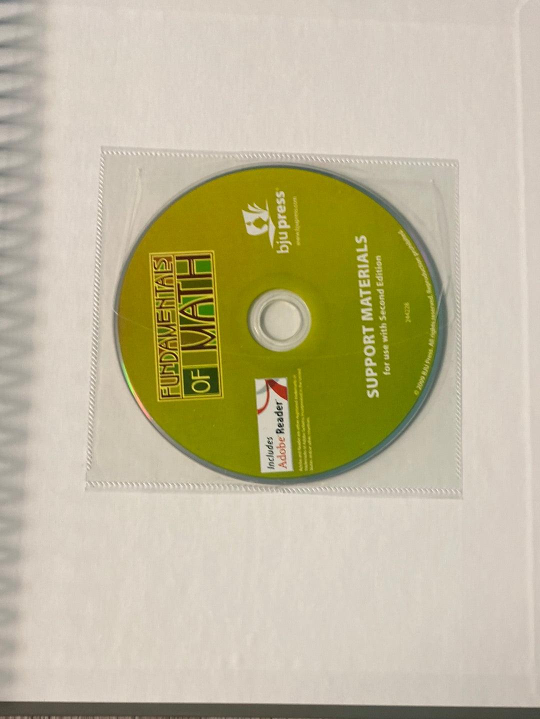 BJU Fundamentals of Math 2nd Teacher 1, 2 + Test Key