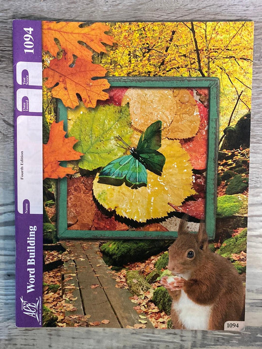 ACE PACEs Word Building 1094