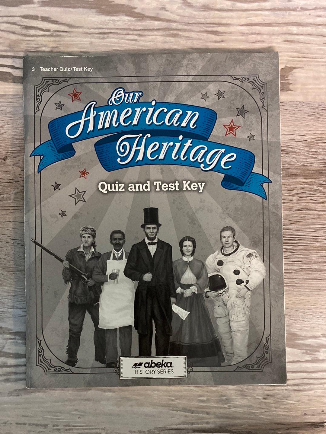 Abeka Our American Heritage Keys Grade 3