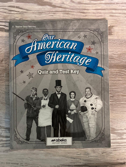 Abeka Our American Heritage Keys Grade 3