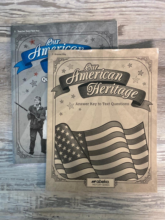 Abeka Our American Heritage Keys Grade 3