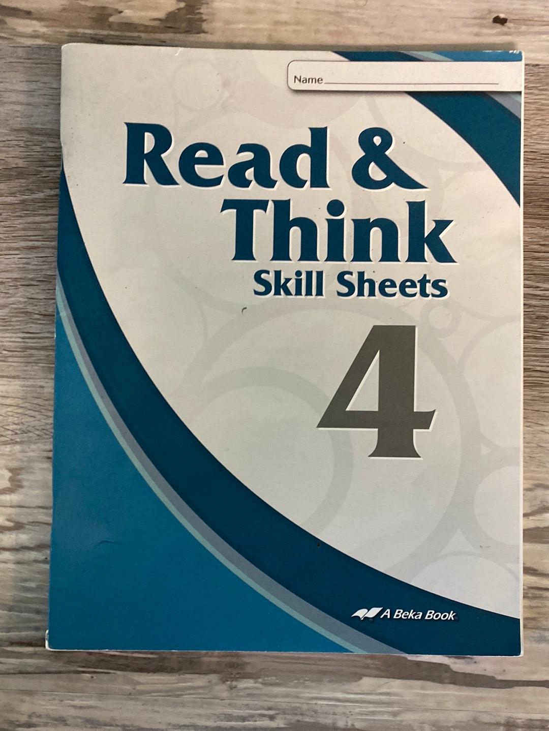 Abeka Language Arts 4 Partial Set