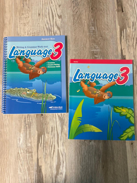Abeka Language 3 Answer and Test Key