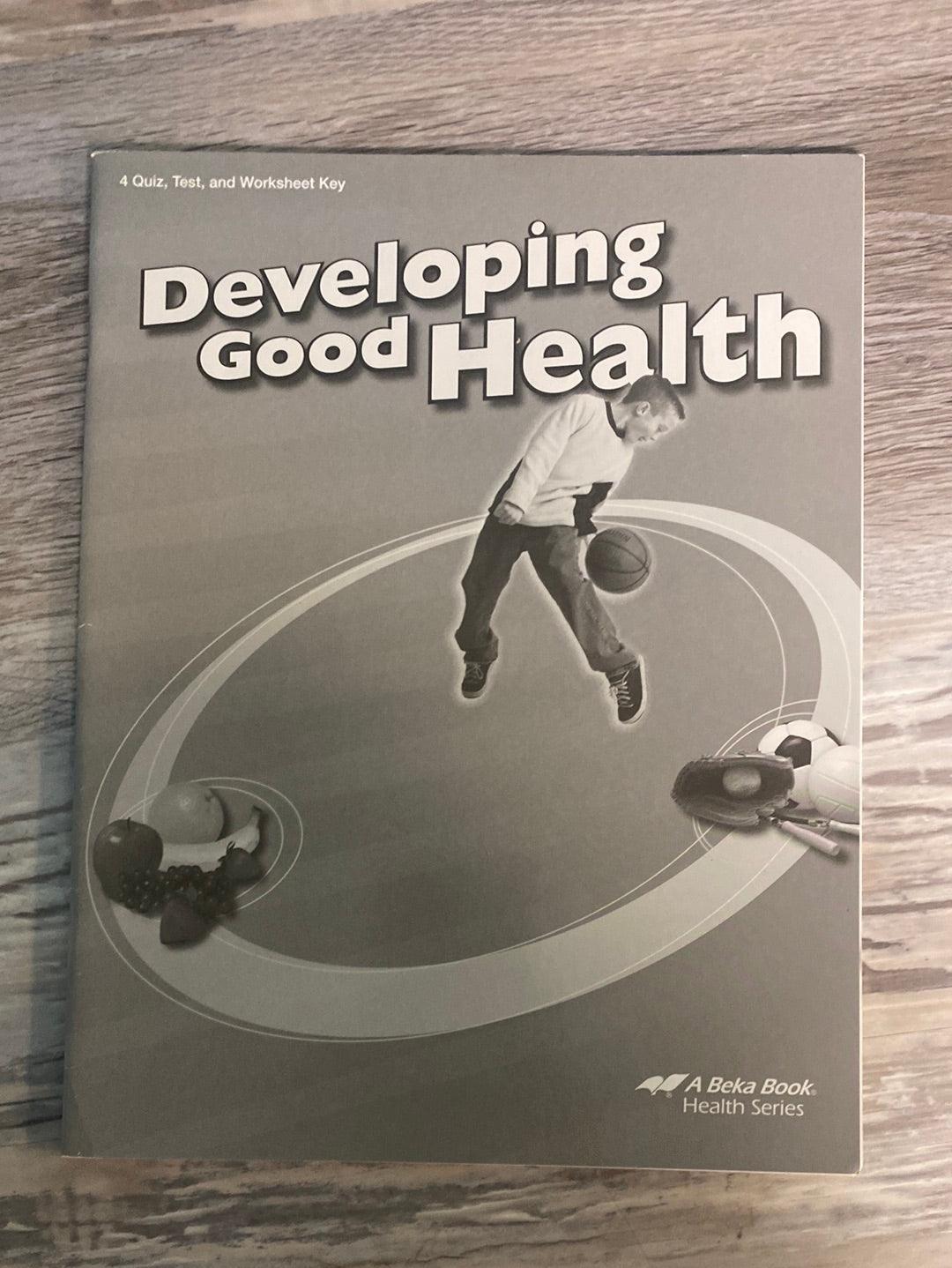 Abeka Developing Good Health Complete Set 3rd