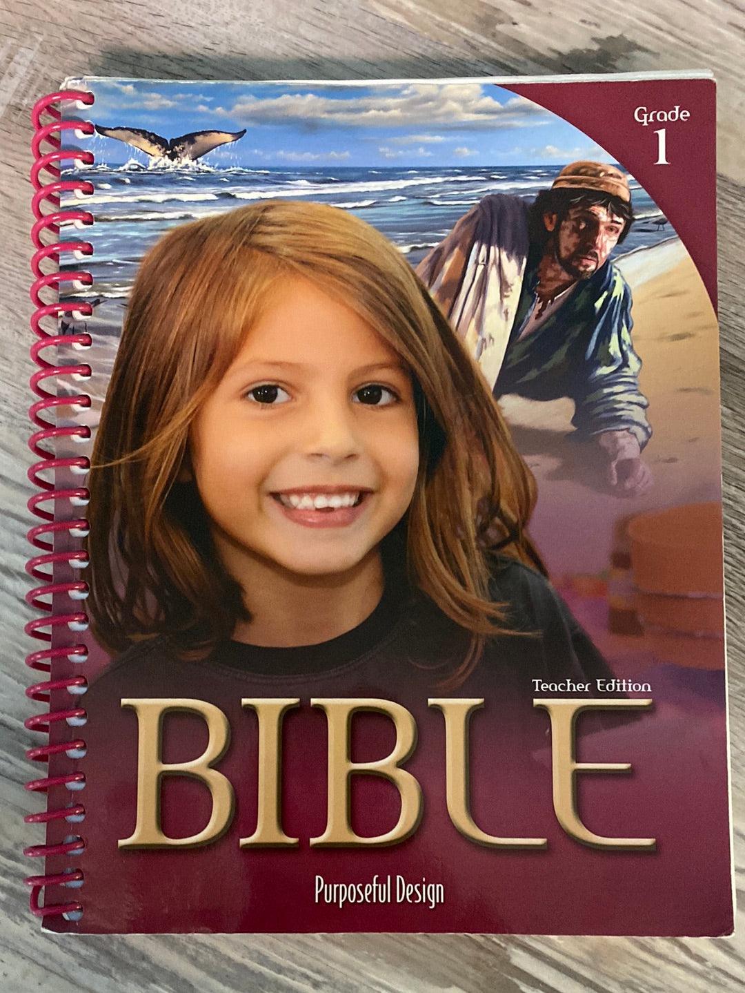 ACSI Bible Grade 1 Teacher's Edition + Workbook