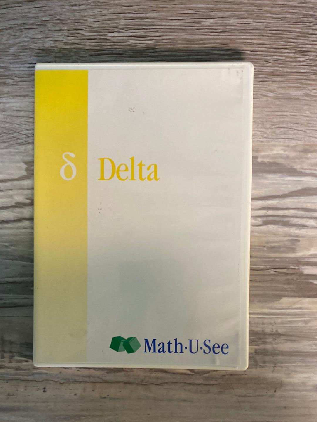 Math-U-See Delta DVD