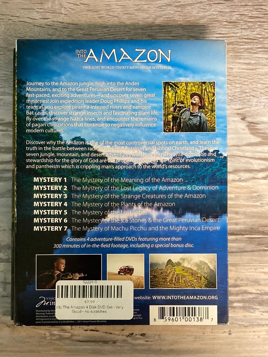 Into The Amazon 4 Disk DVD Set