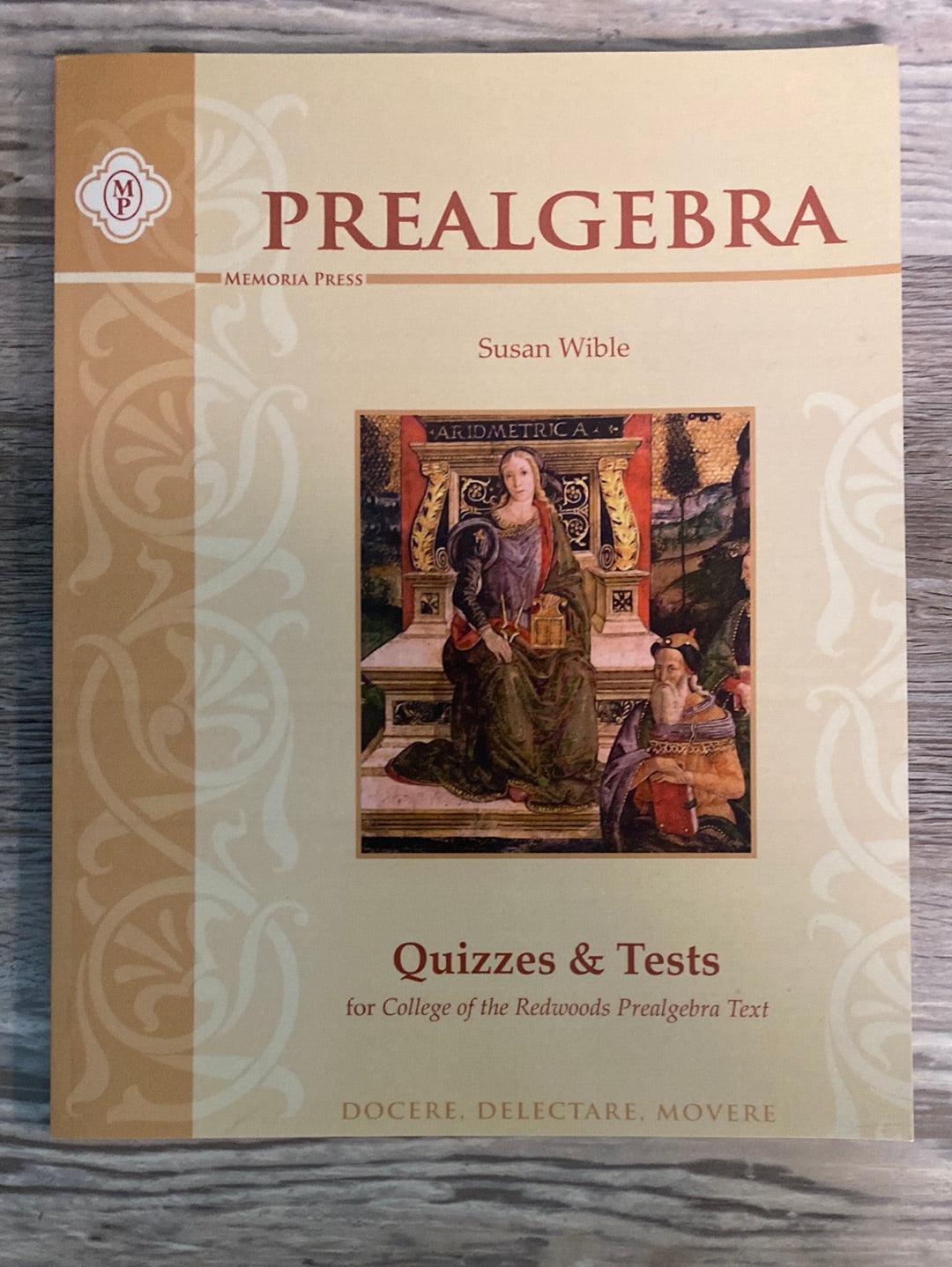 College of the Redwoods Prealgebra Set