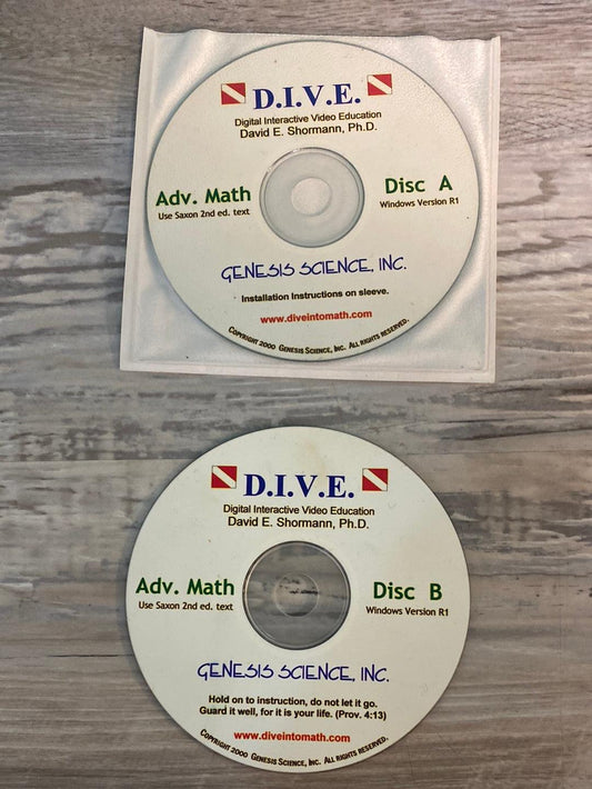 Advanced Math 2nd Ed. Dive Into Math CD