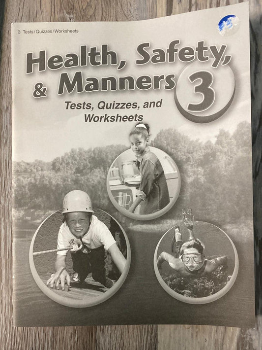 Abeka Health, Safety, & Manners 3 Student Set 3rd Ed