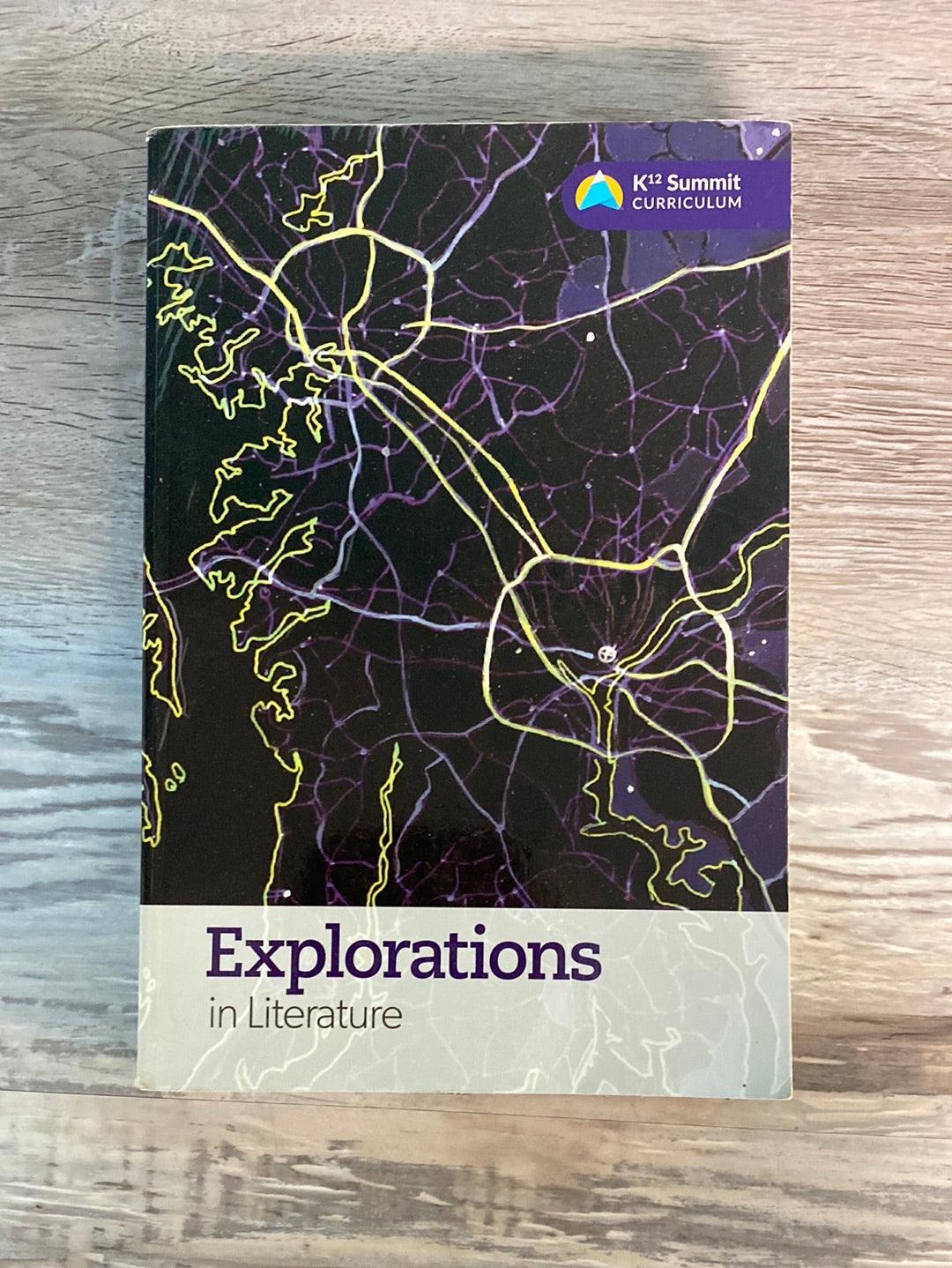 Explorations in Literature Student Text K12