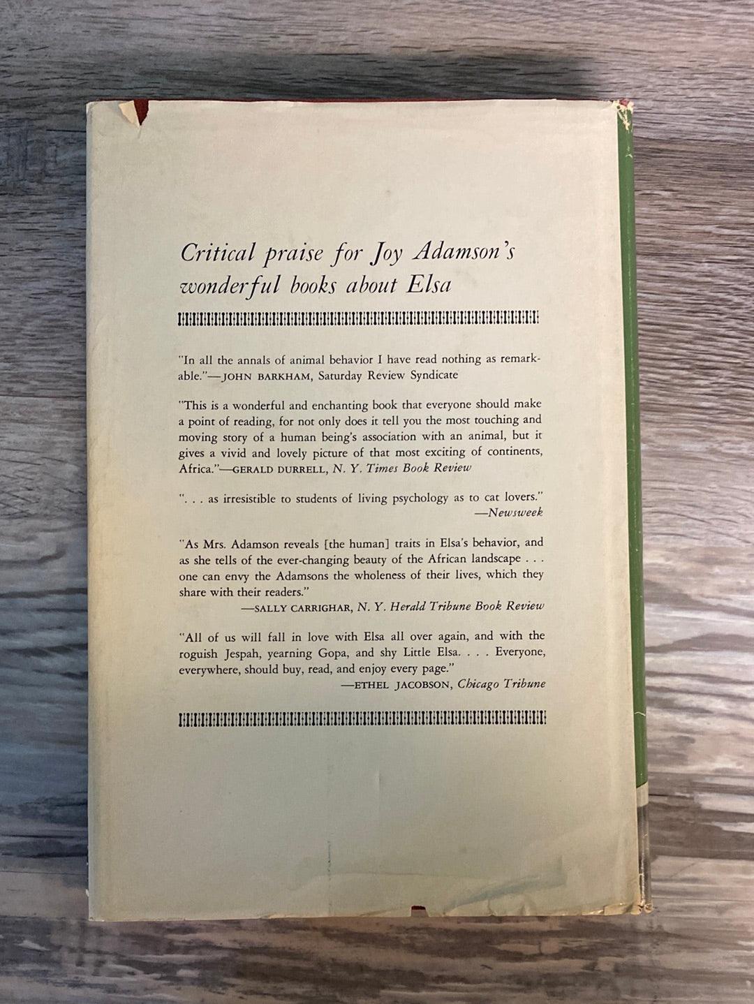 The Story of Elsa by Joy Adamson