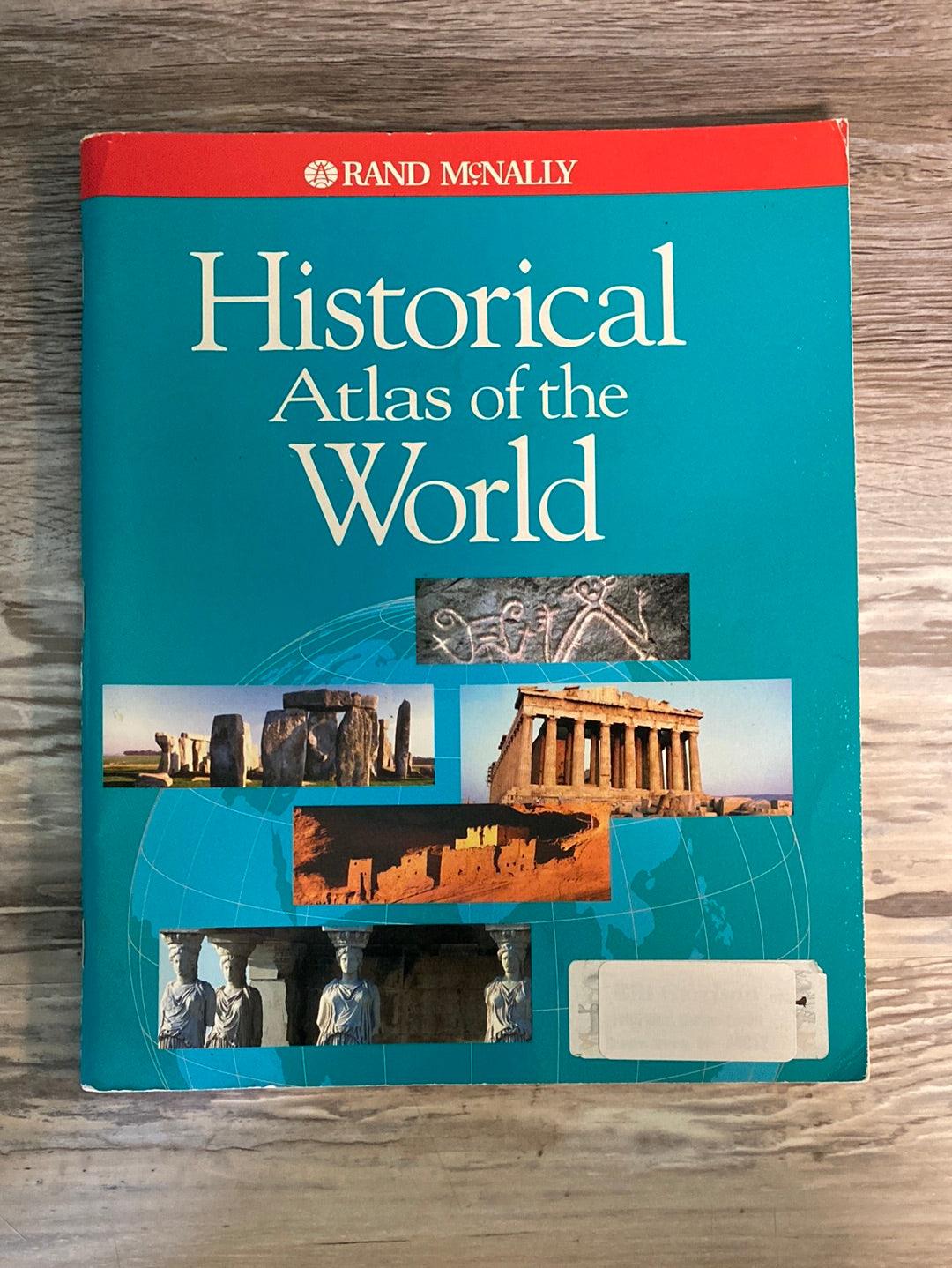 Historical Atlas of the World by Rand McNally- 1997