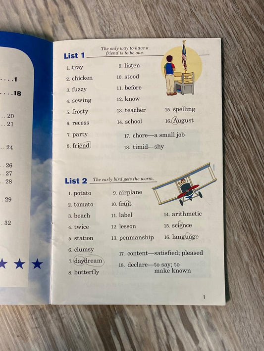 Abeka Spelling & Poetry 3 4th Ed