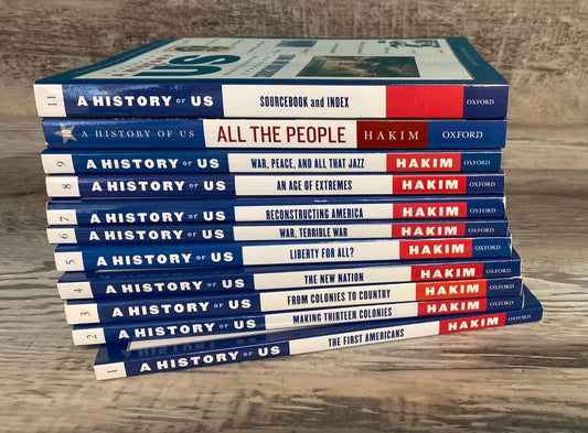 A History of Us 11 Book Set 3rd Ed. Revised Hakim