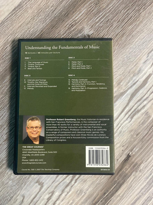 Understanding the Fundamentals of Music, Great Courses