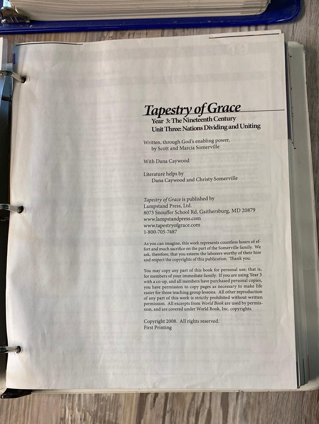 Tapestry of Grace Year 3 2008 All 4 Units