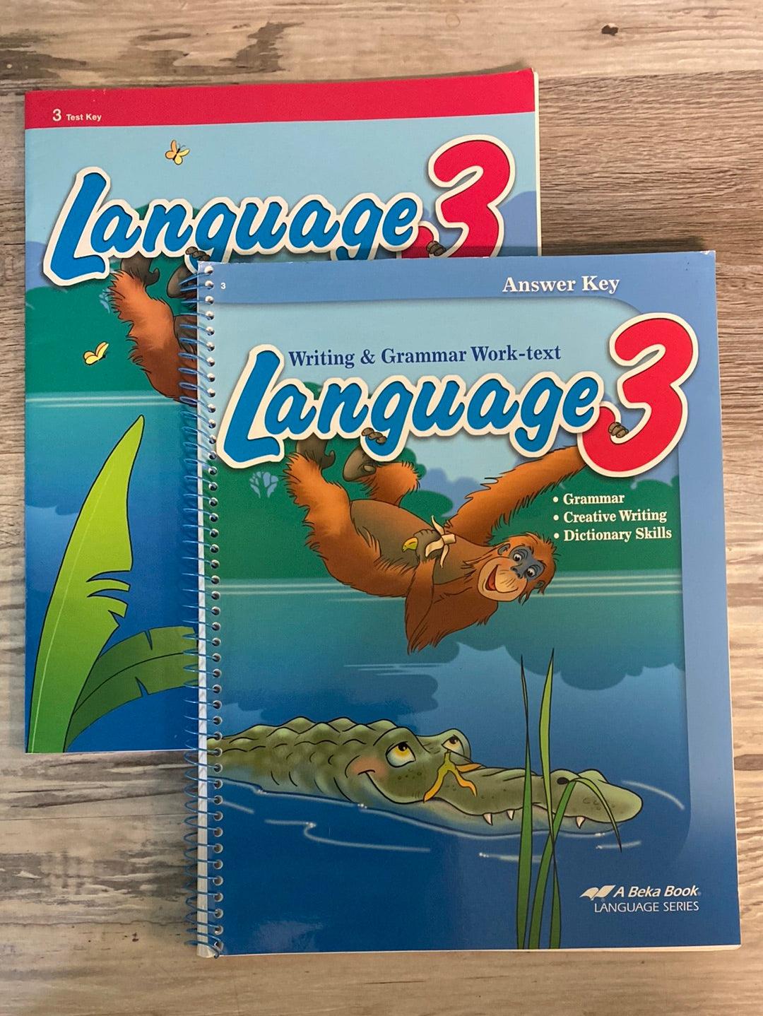 Abeka Language Arts 3 Teacher 5 Book Set