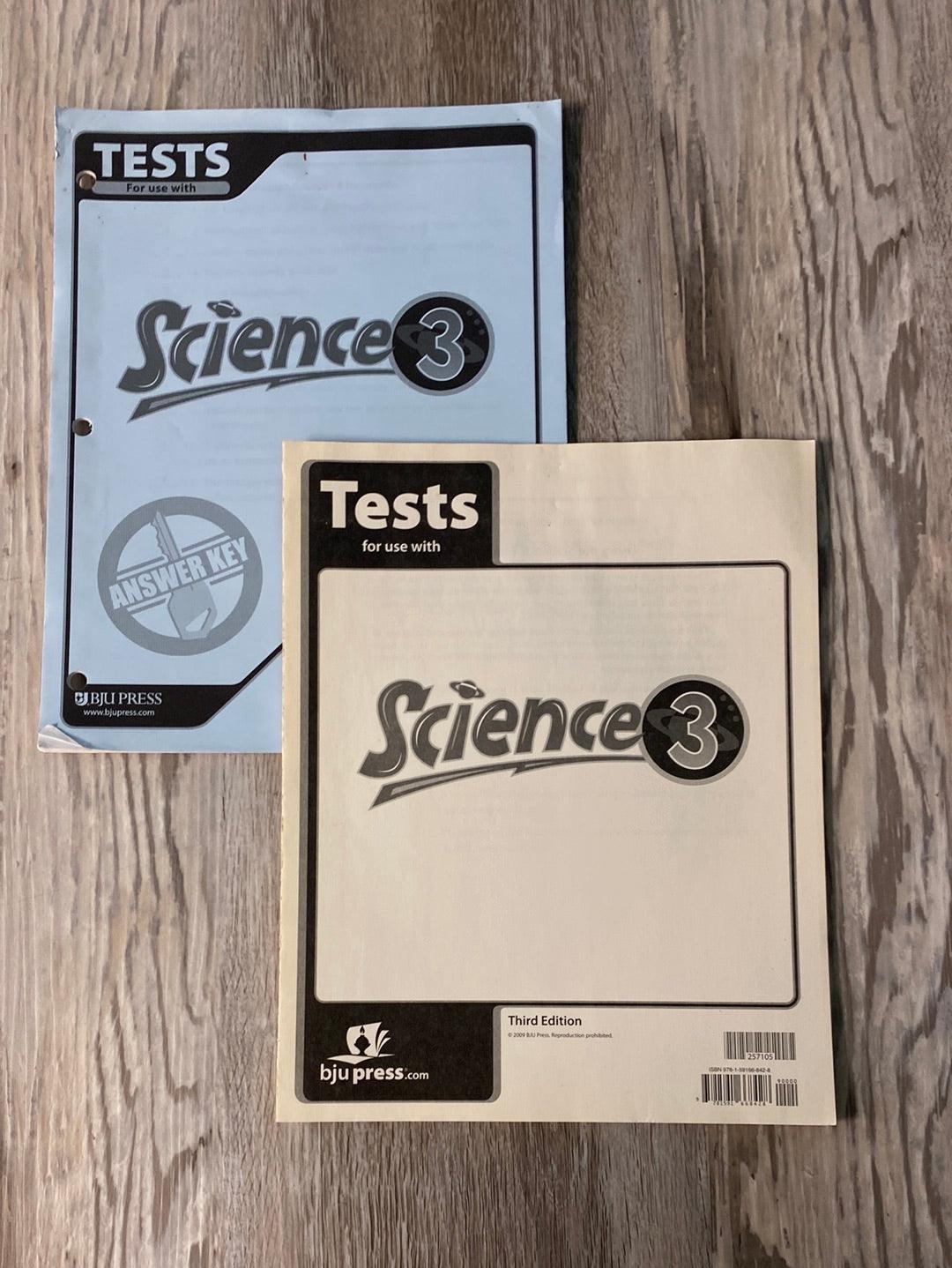 BJU Science 3 3rd Ed. Complete Set