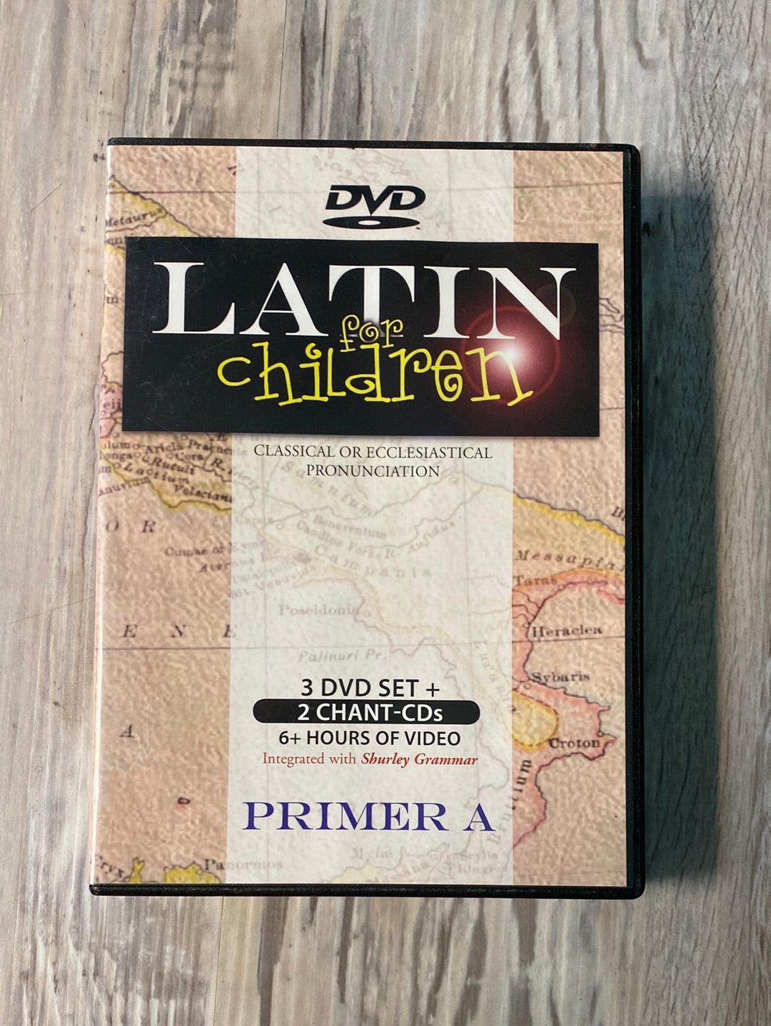 Latin for Children Activity Book Primer A Set