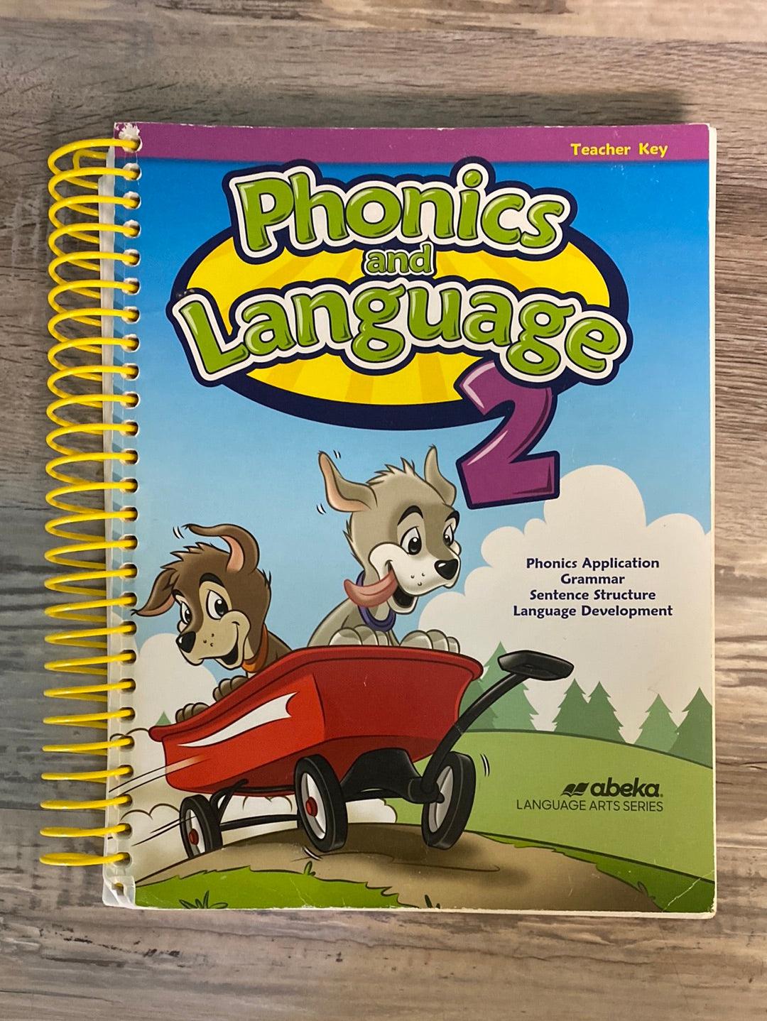 Abeka Phonics and Language 2 Teacher Key