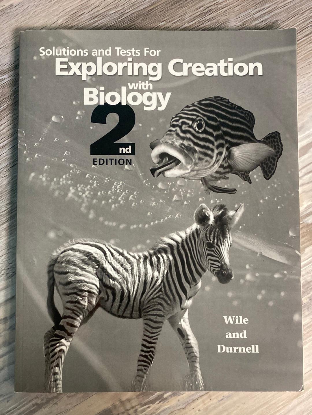 Exploring Creation with Biology 2nd Ed Text, Test + CD